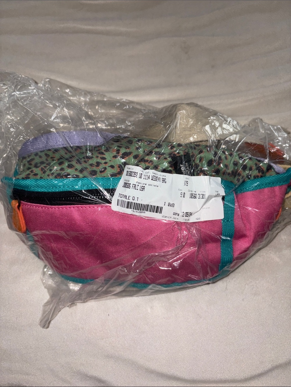 NWT Flower Mountain SHOULDER/WAIST BAG Bum bag - Pink - Picture 8 of 16